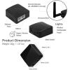 imageGLiNET GLAR300M Shadow Mini VPN Travel Router with 2dbi External Antenna WiFi Converter Mobile Hotspot in Pocket OpenWrt Repeater Bridge 300Mbps 128MB Nand Flash OpenVPN Renewed