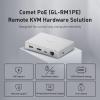 imageGLiNet Comet PoE GLRM1PE Remote KVM Control Over Internet  PoEType  C Dual Power Option 4K30Hz32GB EMMC Tailscale Support for PC Server Remote Access Power Management Adapted KVM Switches