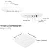 imageGLiNet GLAP1300Cirrus Gigabit Ceiling Wireless Access Point  Dual Band AC1300  Connect with 100 Client Devices  MUMIMO  Cloud Remote Management  OpenWrt15051LEDE  PoE Powered Renewed