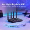imageGLiNet GLMT6000 Flint 2 WiFi 6 Router ampamp GLiNet GLSFT1200 Opal Secure Travel WiFi Router