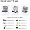 imageGLiNet Gadget Organizer Case for Travel Routers GLAXT1800 GLMT3000 GLSFT1200 GLE750 Chargers Cables and Accessories Sturdy ampamp Durable Pouch Handcarry EVA bag Antishock Water ResistantGrey