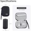 imageGadget Organizer Case Black ampamp GLiNet GLAXT1800 Slate AX PocketSized WiFi 6 Gigabit Travel Router