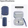 imageGadget Organizer Case Blue ampamp GLiNet GLMT3000 Beryl AX PocketSized WiFi 6 AX3000 Wireless Travel Gigabit Router