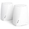 imageGLB2200 Velica TriBand Wireless Mesh Router 400Mbps 24GHz  2x867Mbps 5GHz OpenWrt PreInstalled AdGuard DDR3L 512MB 16MB Nor Flash EMMC 8GB Easy Setup with App 2Pack Renewed