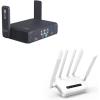 imageGLiNet GLBE3600 Slate 7 Portable Travel Router ampamp GLiNet GLX3000 Spitz AX Cellular Gateway 5G Router