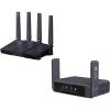 imageGLiNet GLBE9300Flint 3 TriBand WiFi 7 Router ampamp GLiNet GLBE3600 Slate 7 Portable Travel Router
