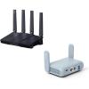 imageGLiNet GLBE9300Flint 3 TriBand WiFi 7 Router ampamp GLiNet GLMT3000 Beryl AX Portable Travel Router