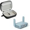 imageGadget Organizer Case Black ampamp GLiNet GLMT3000 Beryl AX PocketSized WiFi 6 AX3000 Wireless Travel Gigabit Router