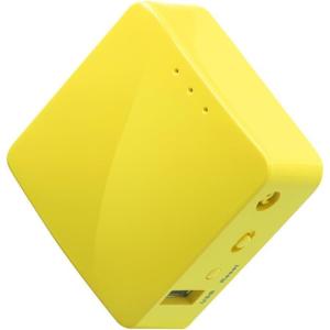 imageGLiNet GLMT300NV2 Mango Portable Mini Travel Wireless Pocket VPN WiFi Router  2X Ethernet Ports  USB 20  OpenWrt  OpenVPNWireguard for Public ampamp Hotel WiFi  Easy to Set up via Admin Panel