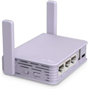 imageGLiNet GLMV1000W BrumeW Wireless Edge Computing Gigabit VPN Gateway 24G WiFi External 5G WiFi Dongle Supported EMMC 8GB MicroSD Storage High VPN Speed OpenWrtLEDE AdGuard Renewed