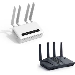 imageGLiNet GLX2000Spitz Plus Cellular Gateway 4G LTE Router for Home ampamp GLMT6000Flint 2 WiFi 6 Router with Wide Coverage HighSpeed Gaming Router