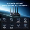 imageGLiNet GLBE6500 Flint 3e WiFi 7 Router HighSpeed WiFi Router for Wireless Internet wVPN 5 x 25G Ethernet Port for Fiber Optic Modem Long Range Large Home Business amp Gaming Computer Routers